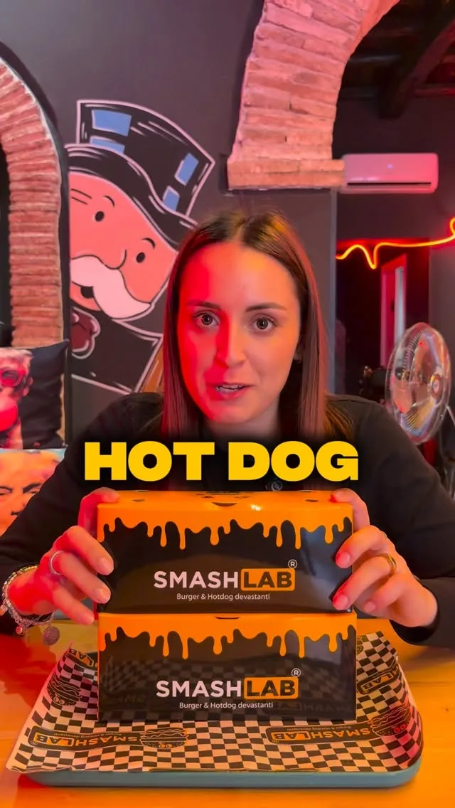 I panini pronti sul bancone di SMASHLAB
